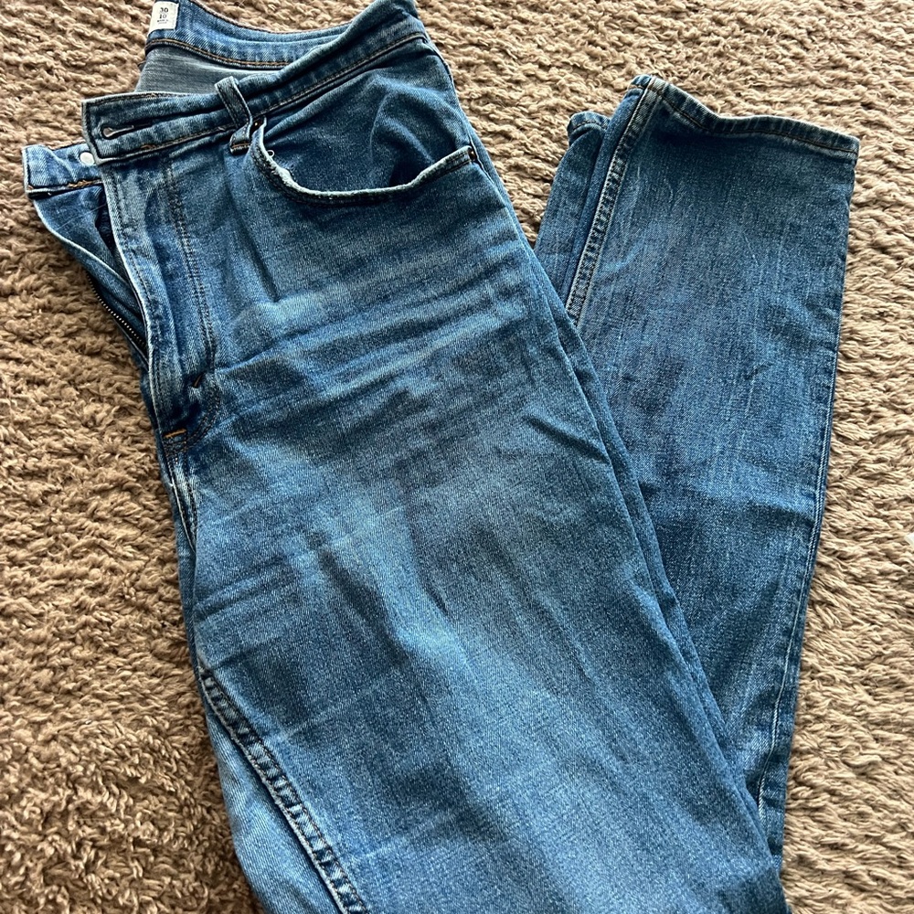 Abercrombie & Fitch High Rise Blue Jeans